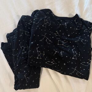 Kyte BABY Black Constellation Pajama Set